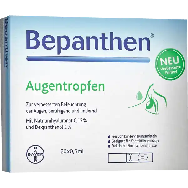 Augentropfen 20x 0,5 ml