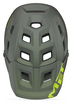 Casque MET Terranova Gris Lime Mat