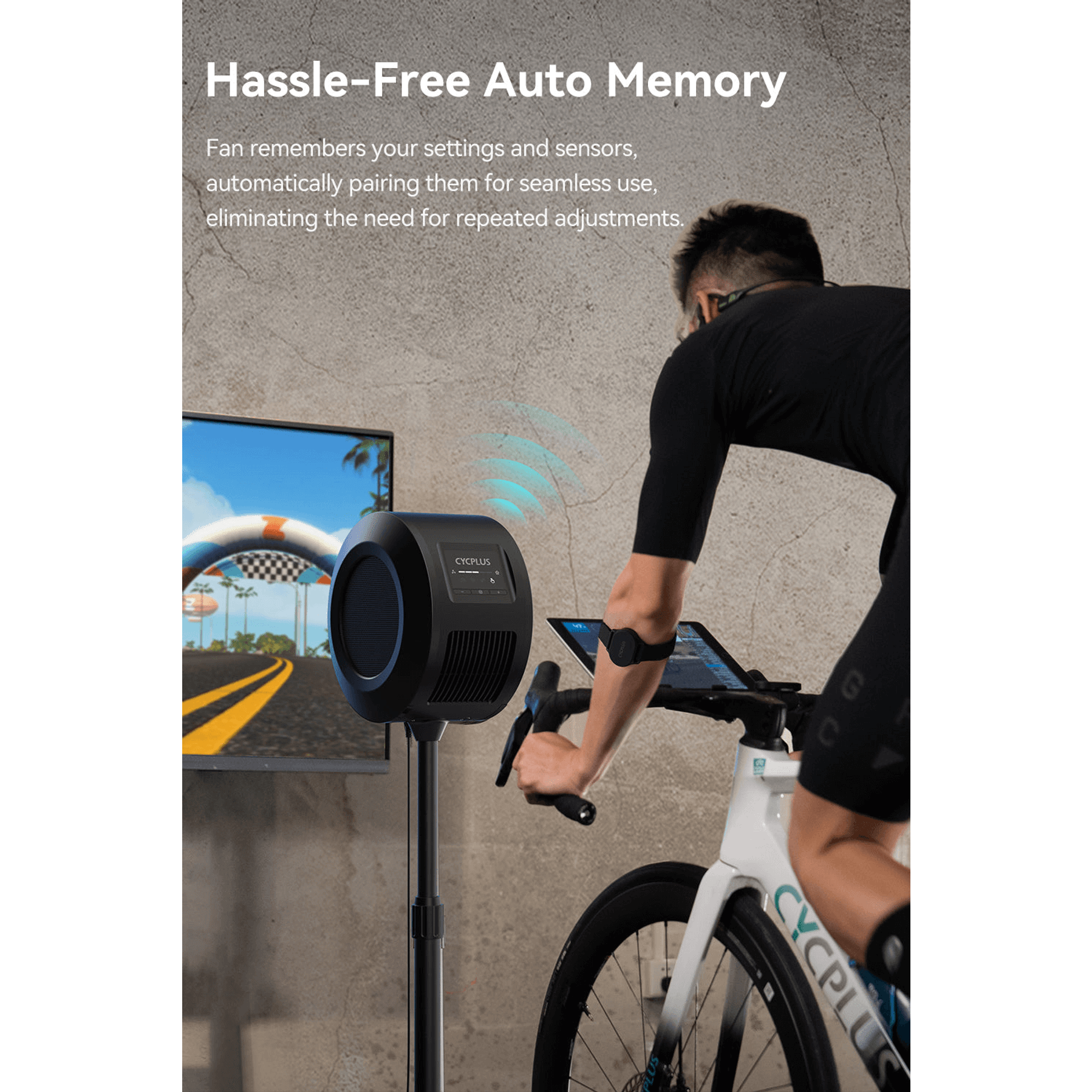 CYCPLUS F1 High-Power Smart Fitness Ventilator