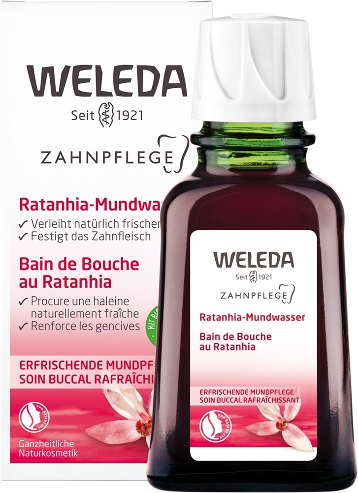 Weleda Mundwasser liq Ratanhia Fl 50 ml