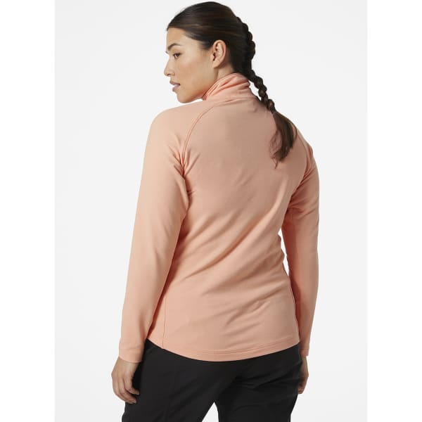 Sweat polaire randonnée HELLY HANSEN W VERGLAS 1/2 ZIP ROSE QUARTZ