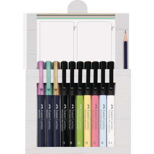 FABER-CASTELL Handlettering Geschenkset, 12-teilig