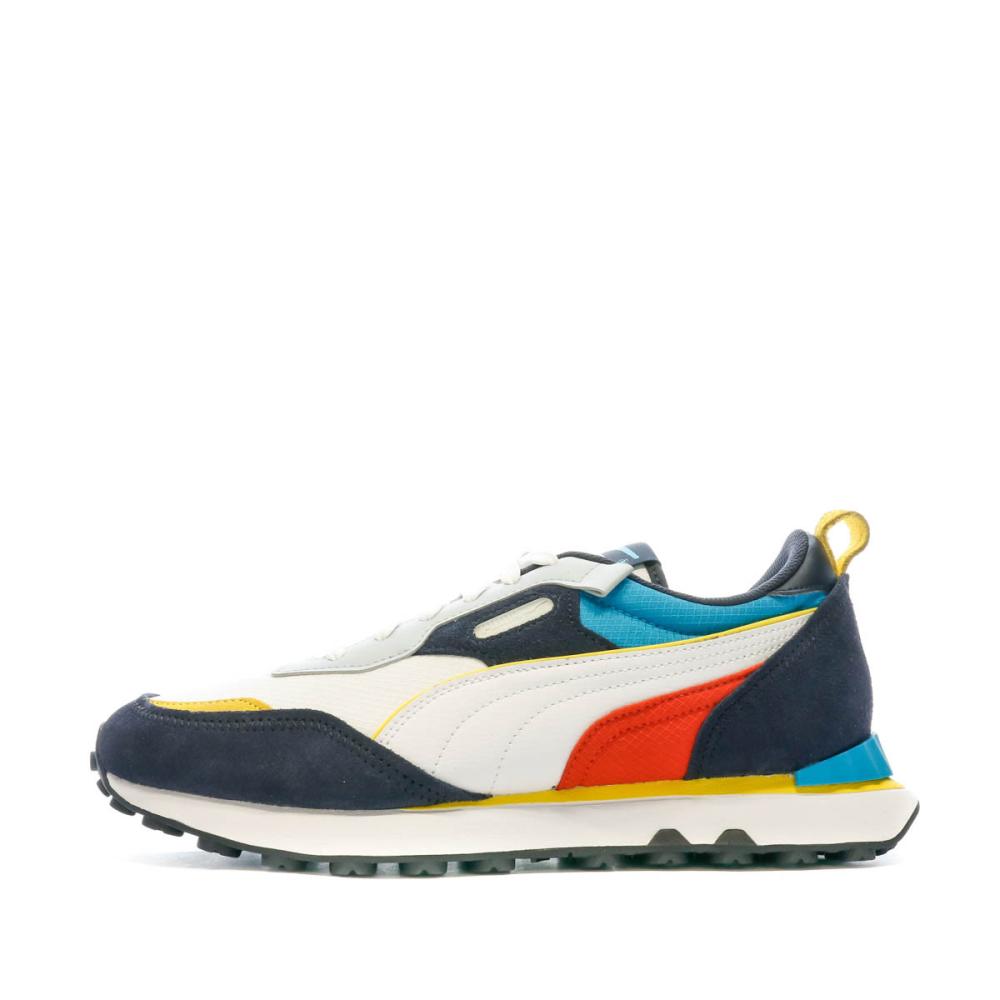 Puma Baskets Blanc/Bleu Homme Puma Rider Future Vintage