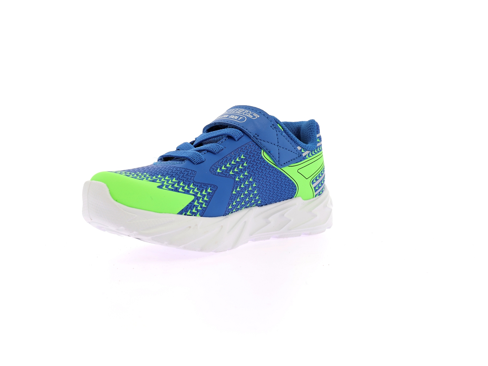 Skechers-FLEX GLOW BOLT Matières combinées Bleu roi