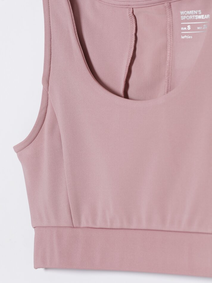 Conjunto de 3 camisetas esportivas combinando - Rosa
