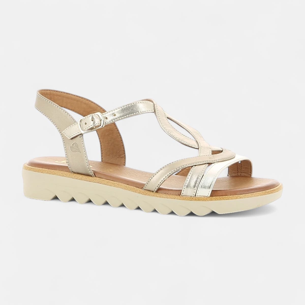 Nu-pieds Femme or