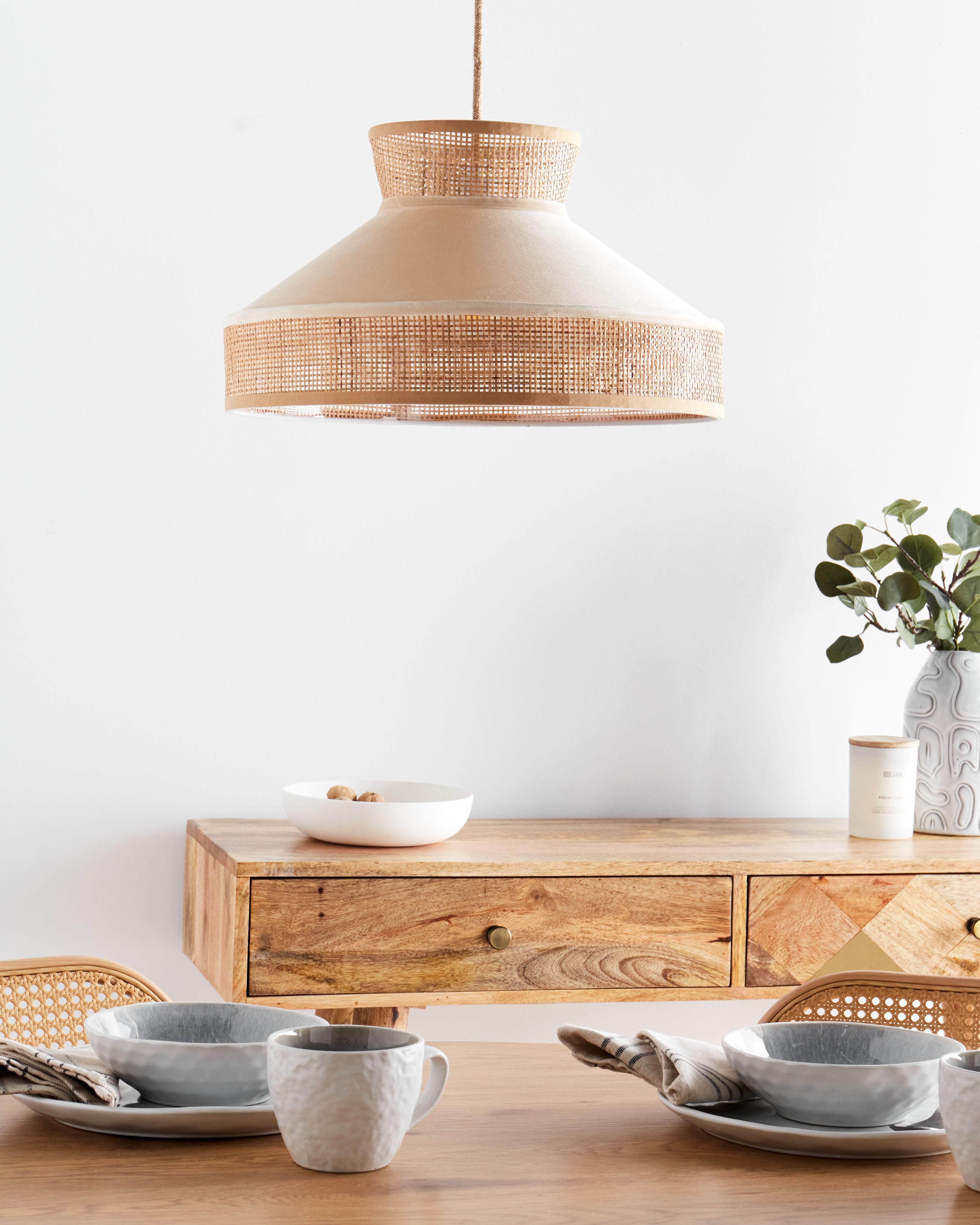 Hanglamp BATALI Rotan Beige