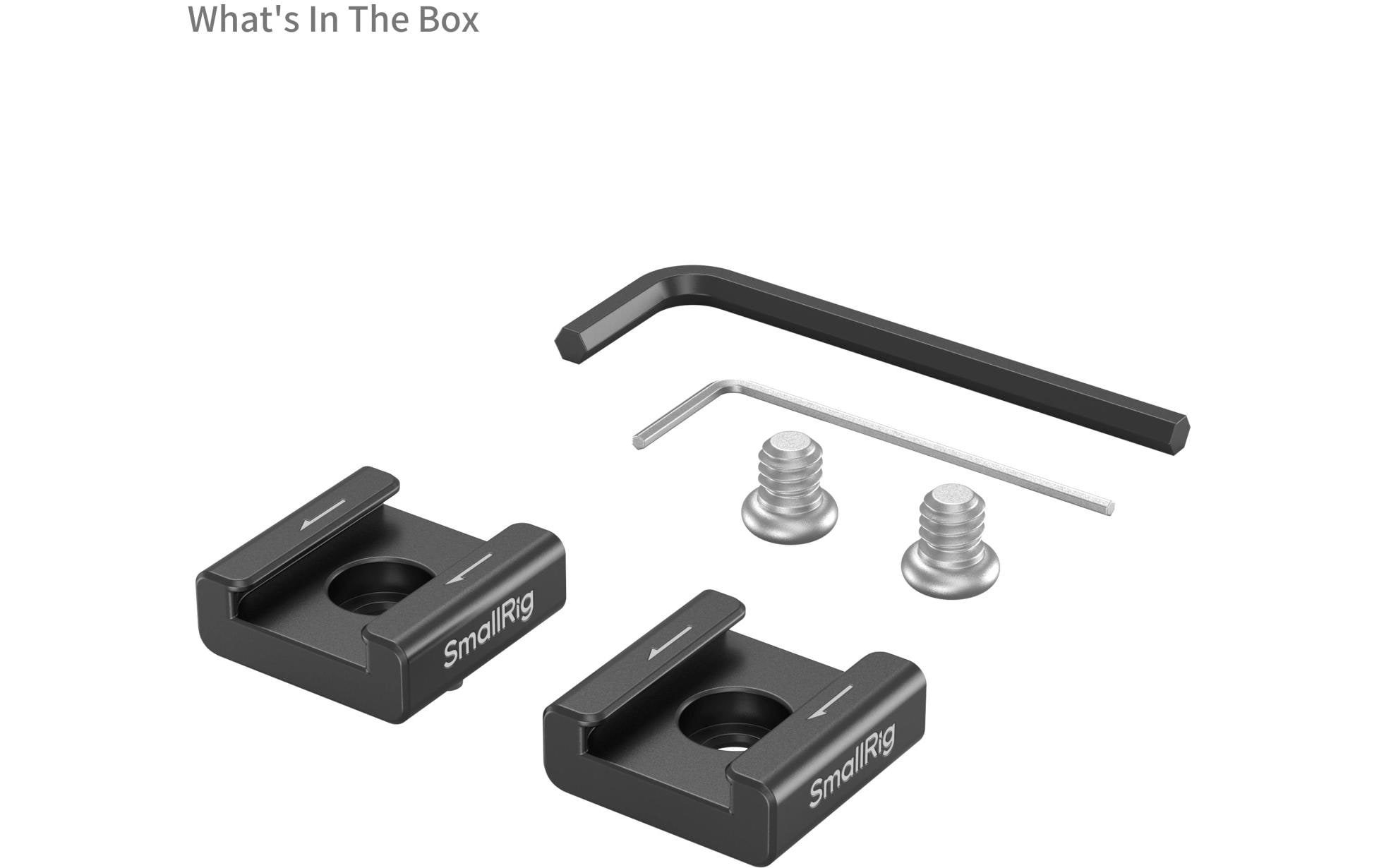 Adapter Anti-Twist Cold Shoe Mount Support 2 StückCold-Shoe-Adapter
