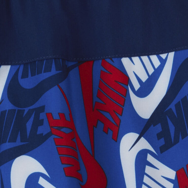 Nike sportswear woven printed shorts Blue