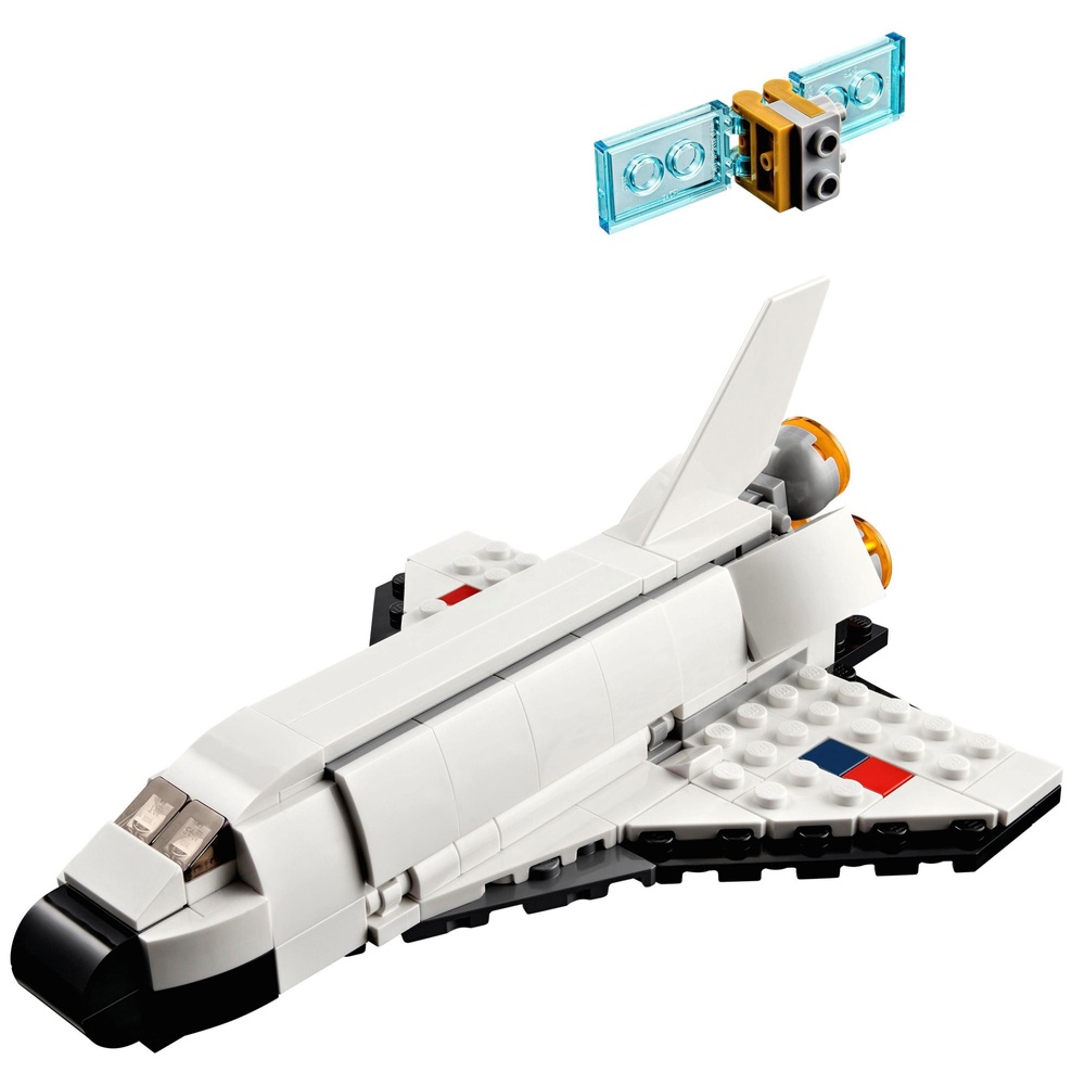 LEGO Creator 3-in-1-Set 31134: Space Shuttle & Raumschiff-Spielzeug