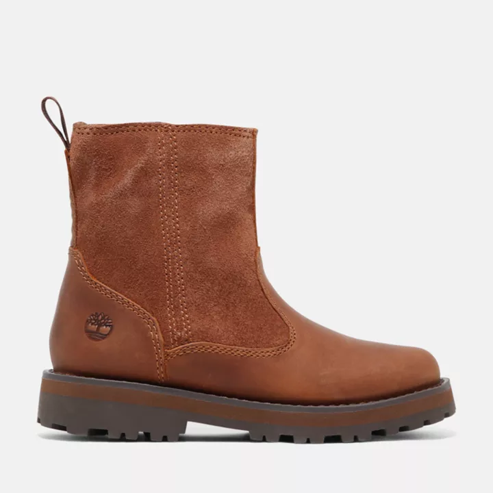 Bottine imperméable chaude Courma Kid pour tout-petit en marron