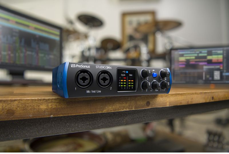 PreSonus - Studio 24c - Audio-interface - Blauw - 24 bit/192 kHz