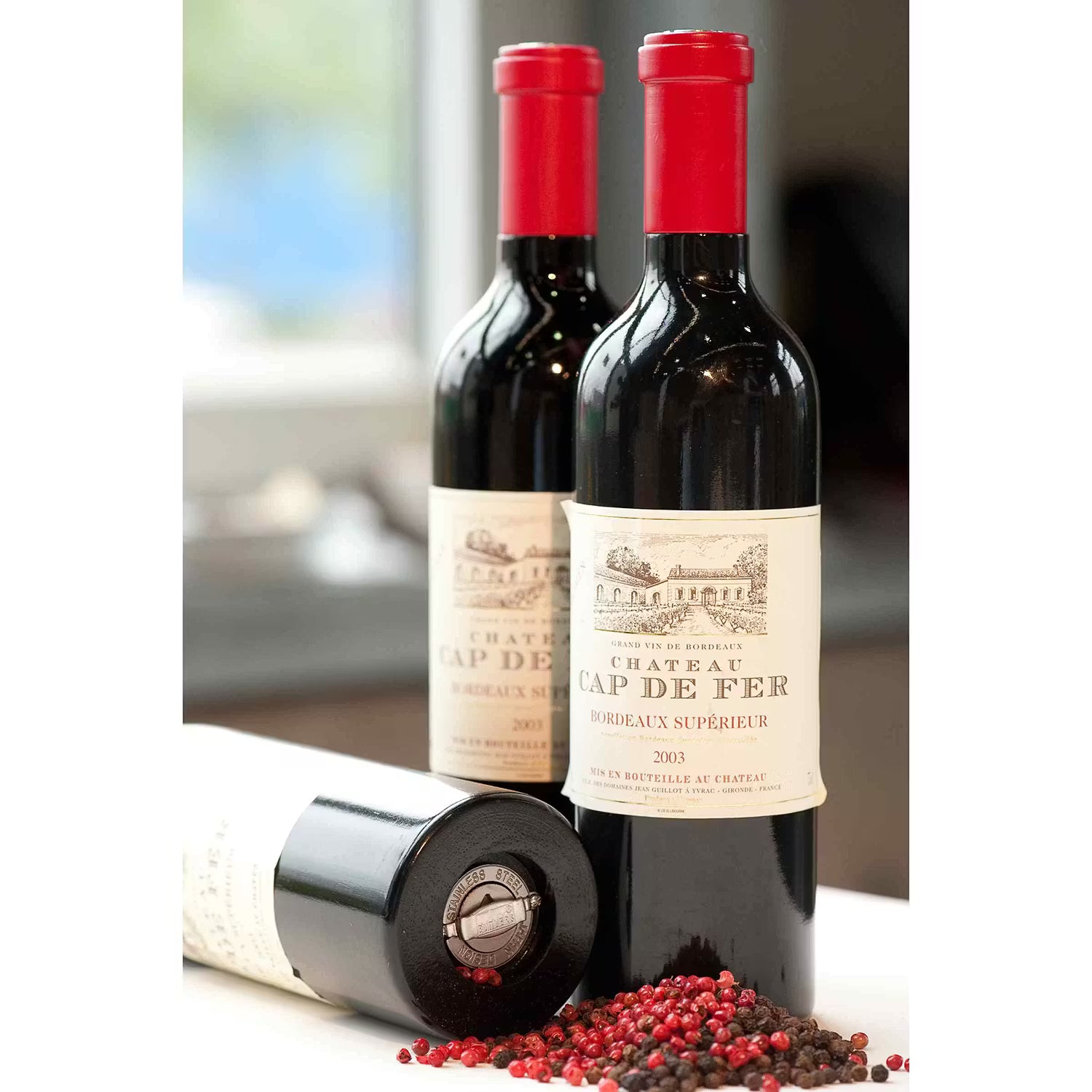 WINE Pfeffermühle 8er-Set