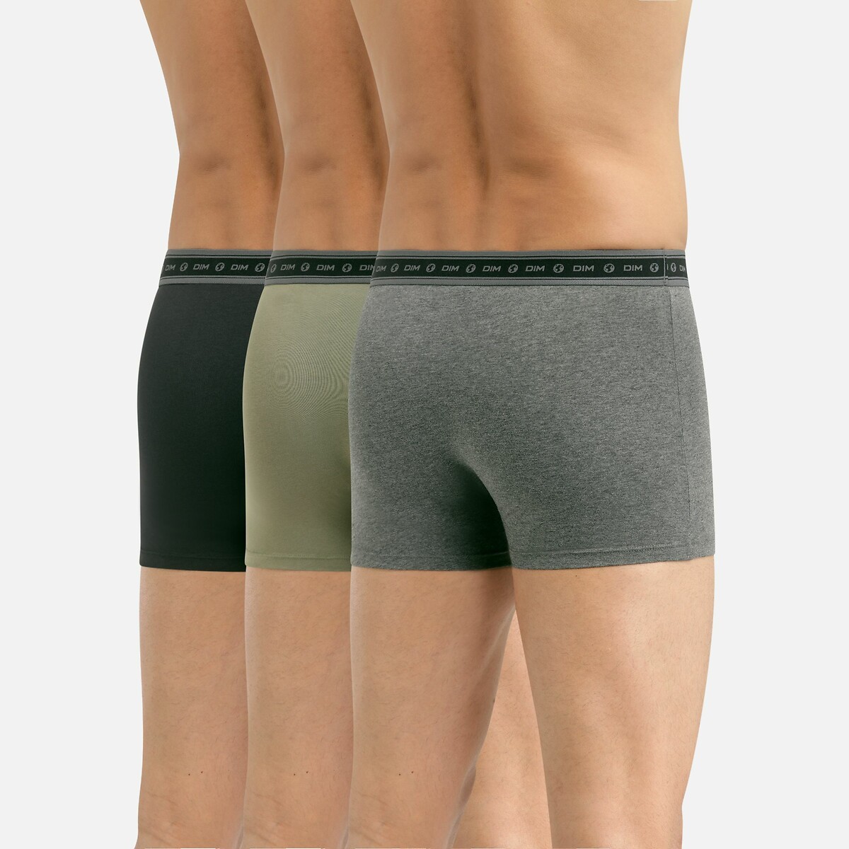 DIM<br>Conjunto de 3 cuecas boxer em bom estado