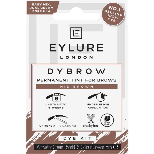 Eylure Dybrow Dye KitMid Brown
