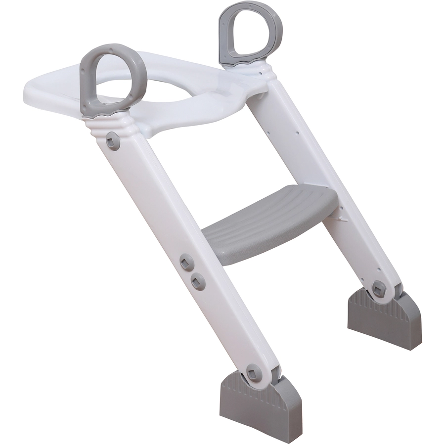 Dreambaby® Toilettentrainer mit Leiter in grauweiß