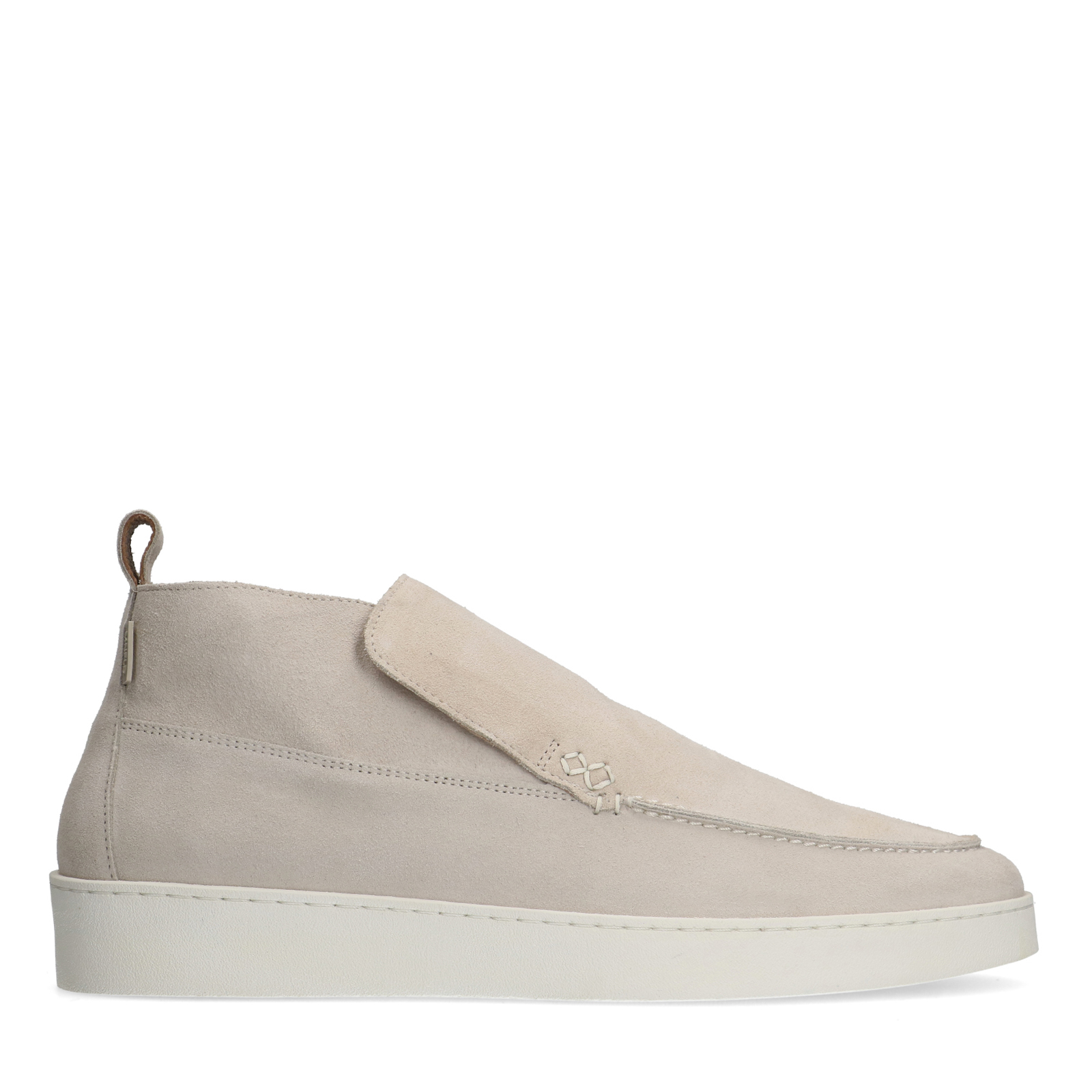 Beige suède boots