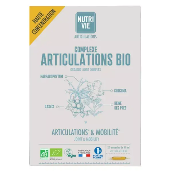 Nutrivie Organic Joint Complex 20 ampolas