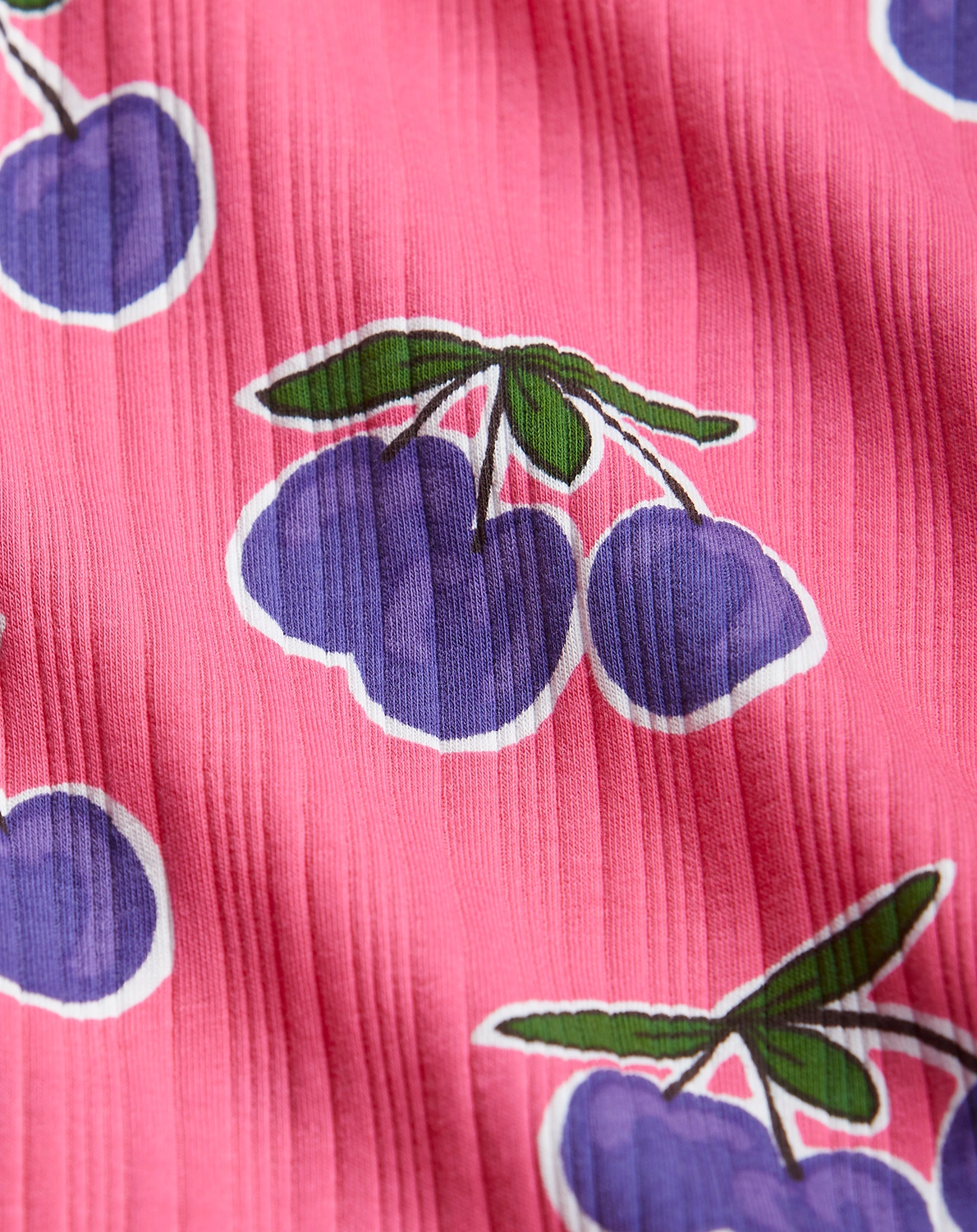 Langarmkleid PLUM AOP in pink