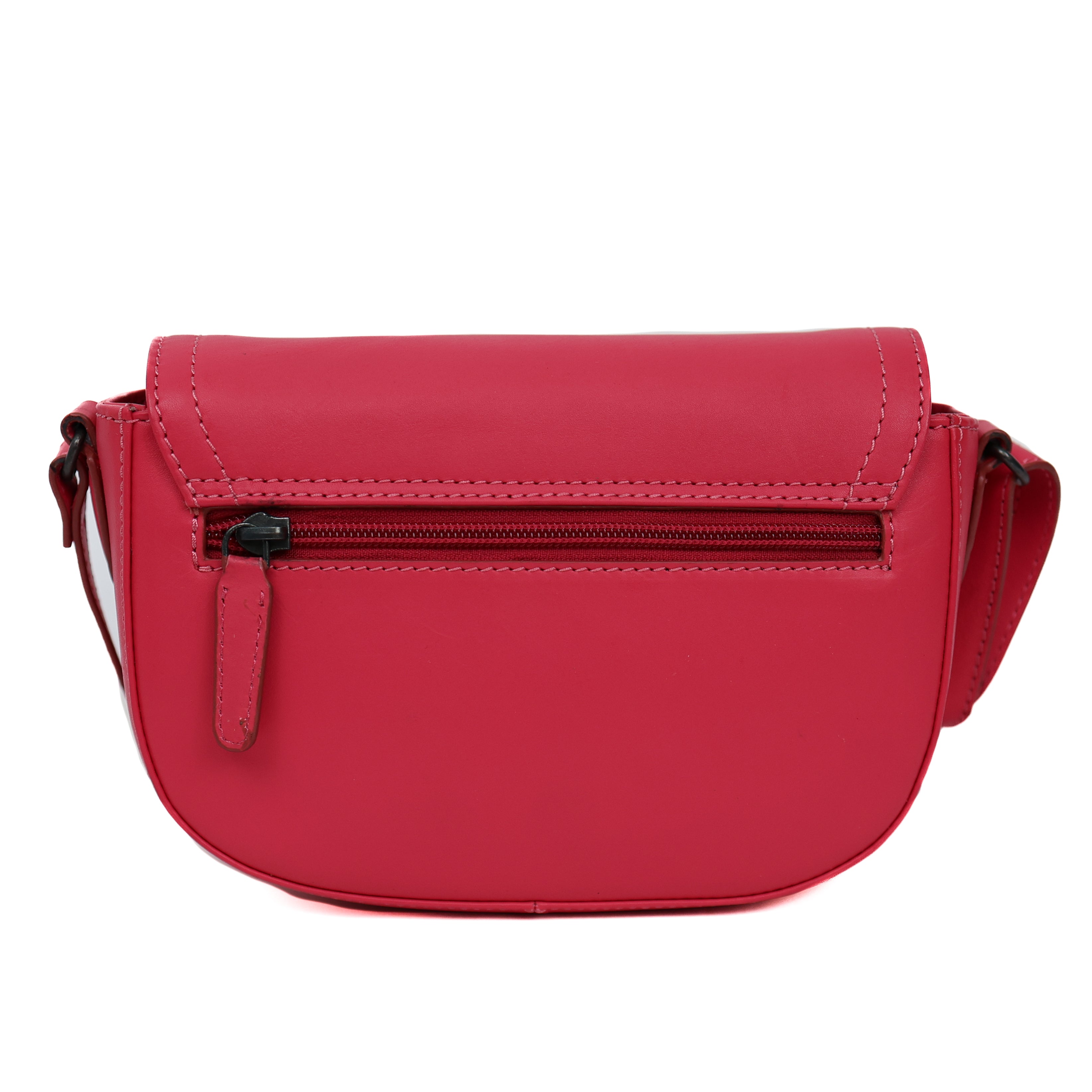 Schoudertasje met flap 'Anastasia' Rose Red Rose Red