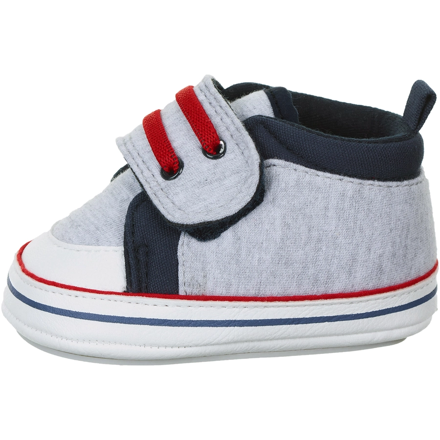 Sterntaler Babyschuh silber melange