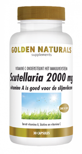 Golden Naturals Scutellaria 2000 mg Capsules 30CP