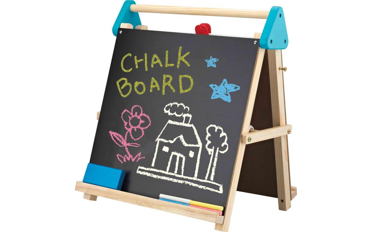 Houten magnetische tafelezel 4-in-1