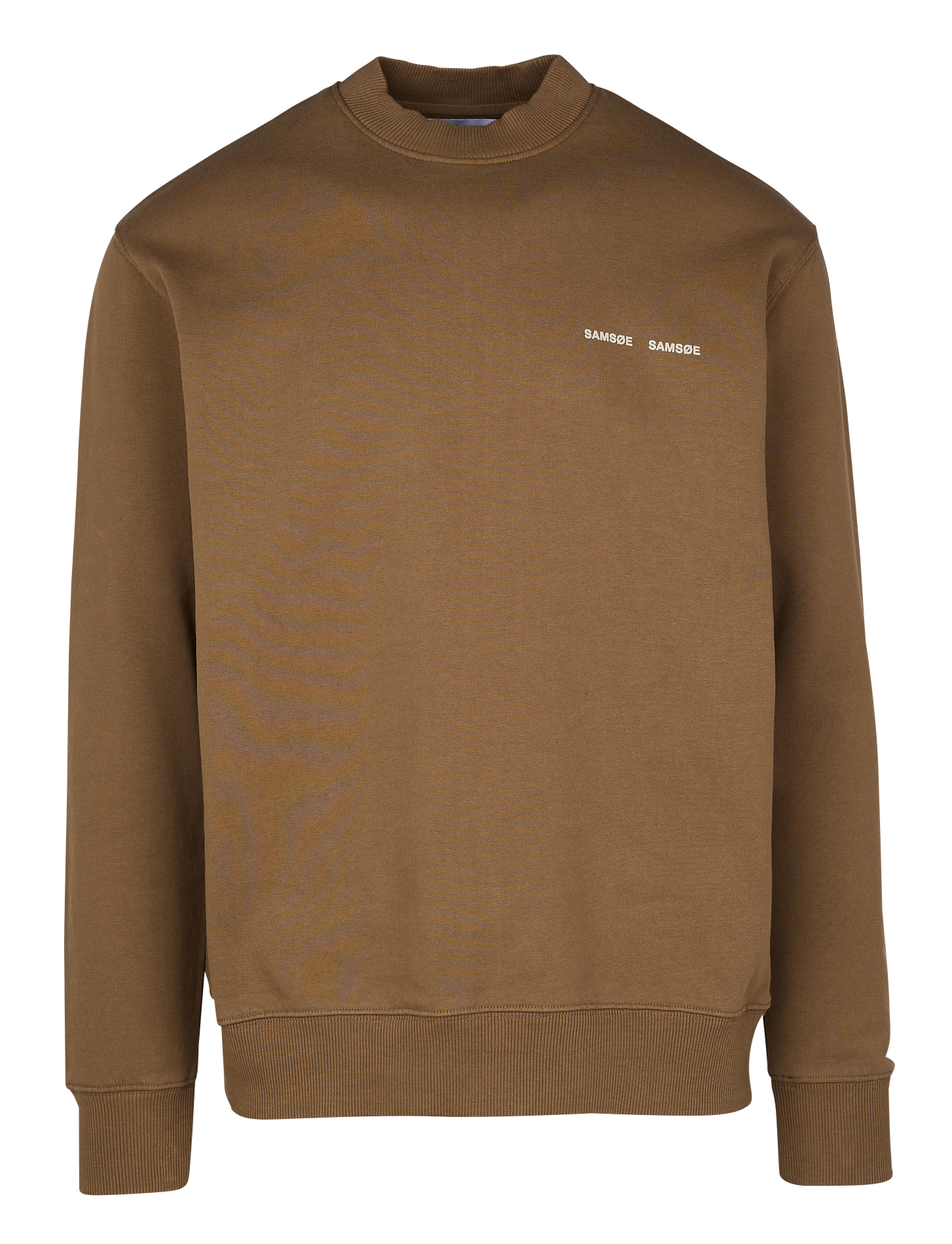 NORSBRO - Sweat col rond ample en coton biologique | Gris