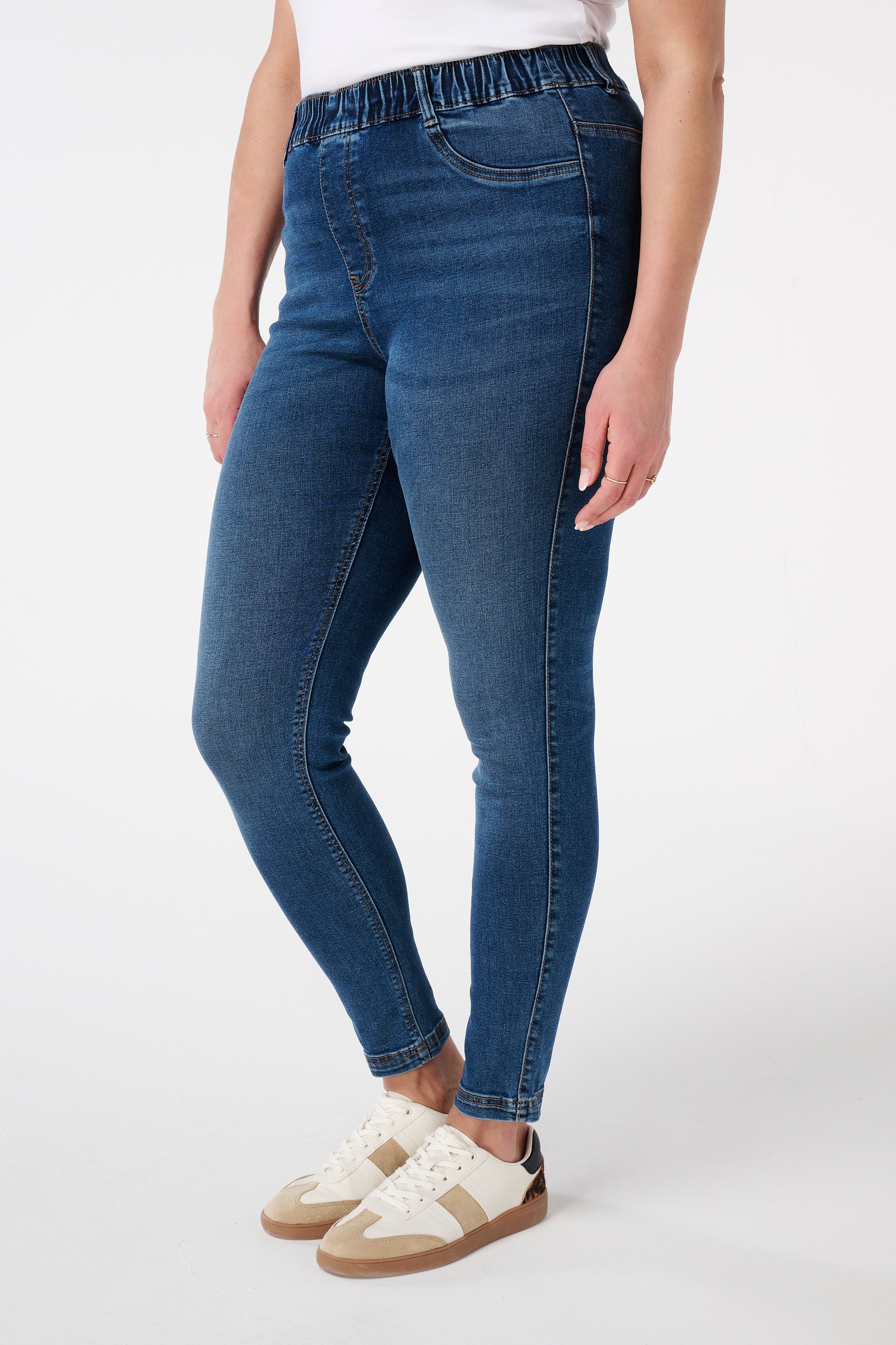 Skinny leg tregging Dark Denim