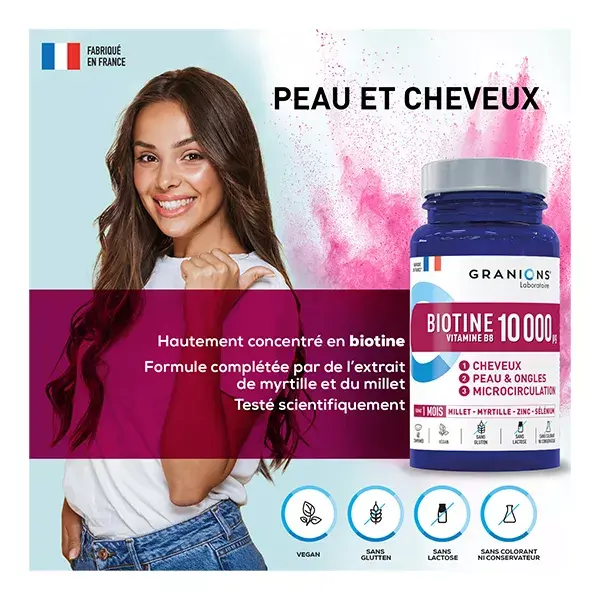 Granions Biotina Vitamina B8 60 comprimidos