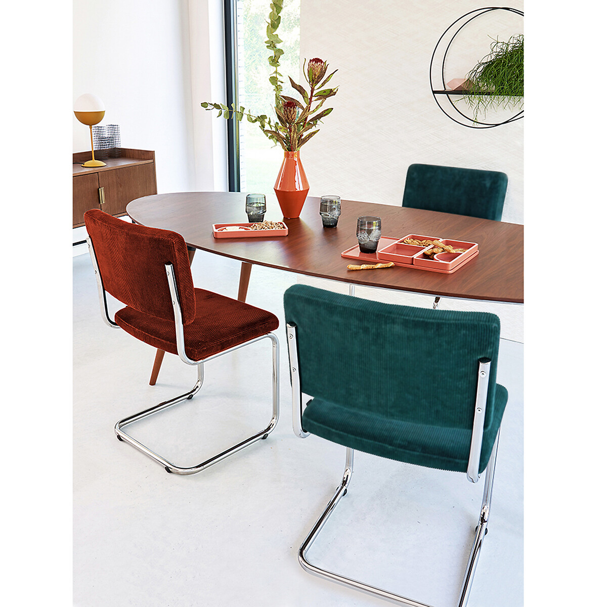 LA REDOUTE INTERIEURS<br>Mesa de nogueira, 8 pessoas, Watford