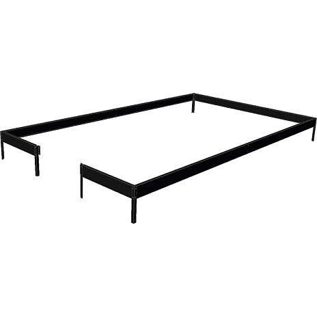 Juliana drivhussokkel til Compact 5,0 m² - sort