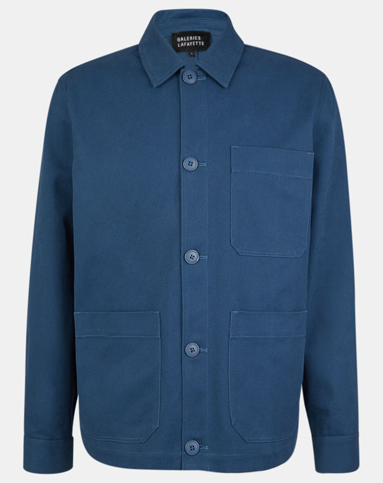 Galeries Lafayette Veste droite Latelier bleue