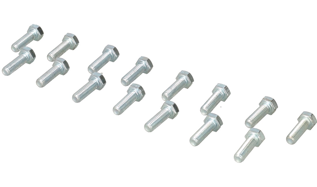 Bolte M5x16 mm - 15 stk.