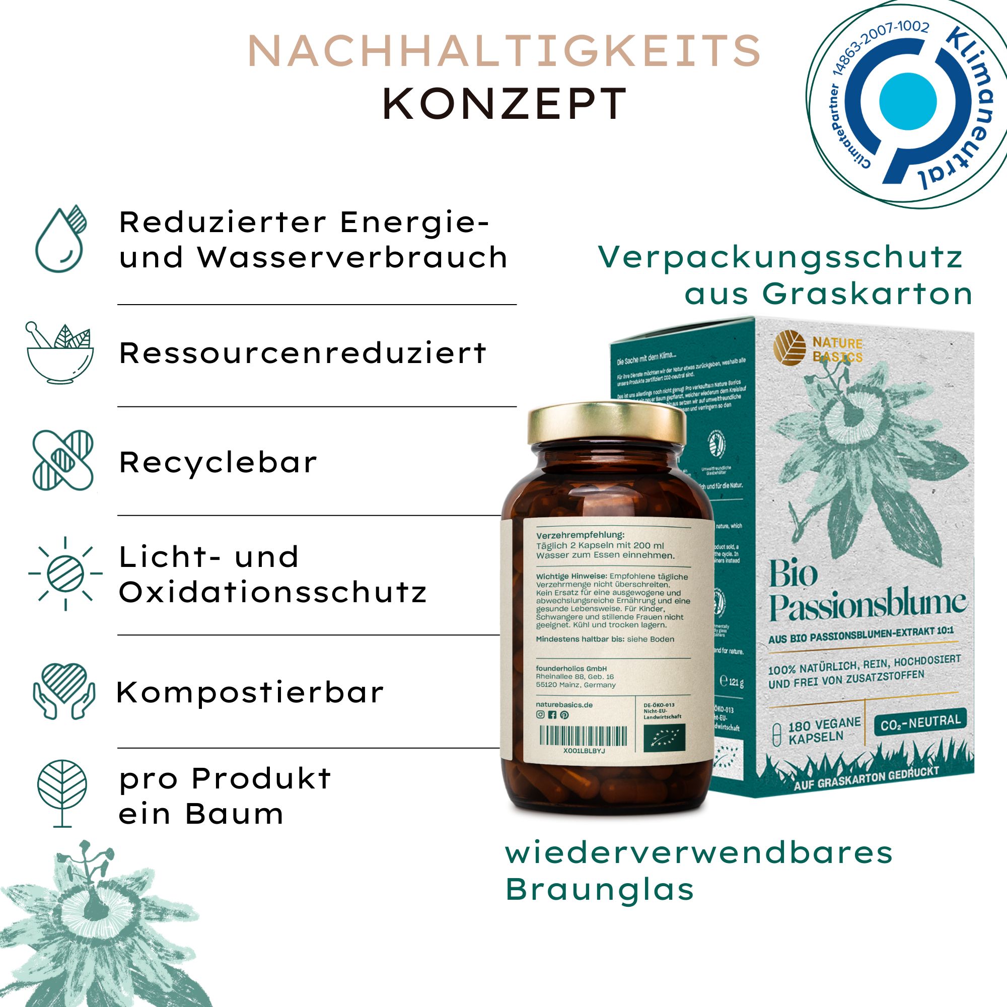 Nature Basics Bio Passionsblume