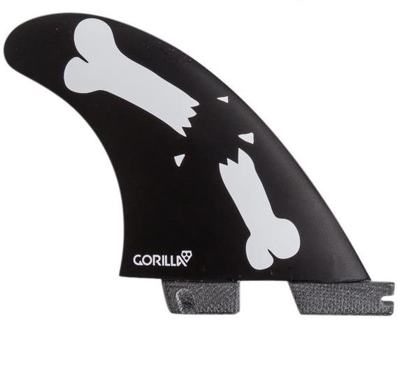 Gorilla FCS II Brains bones small Tri-Quad Fin