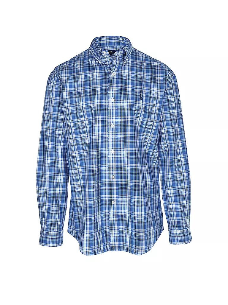 POLO RALPH LAUREN Hemd Custom Fit blau