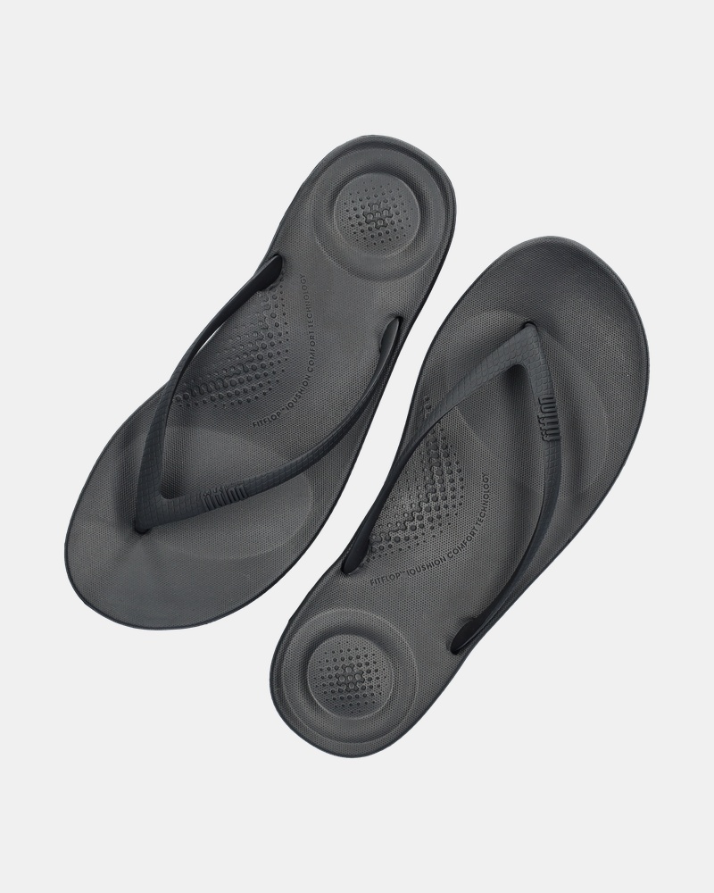 Fitflop Iqushion Ergonomic Slippers  - zwart