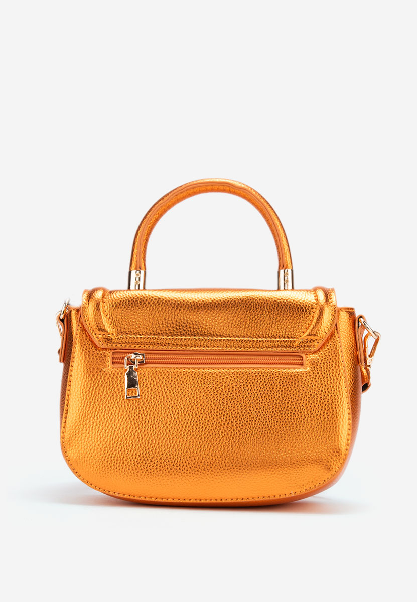 Sac bandoulière femme orange Julima