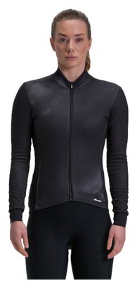 Maillot Manches Longues Femme Santini Pure Dye Noir