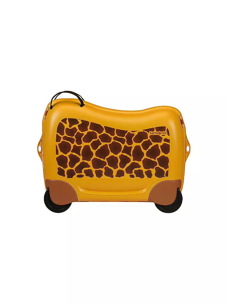 SAMSONITE Kinder Trolley mit vier Rollen DREAM2GO Giraffe orange