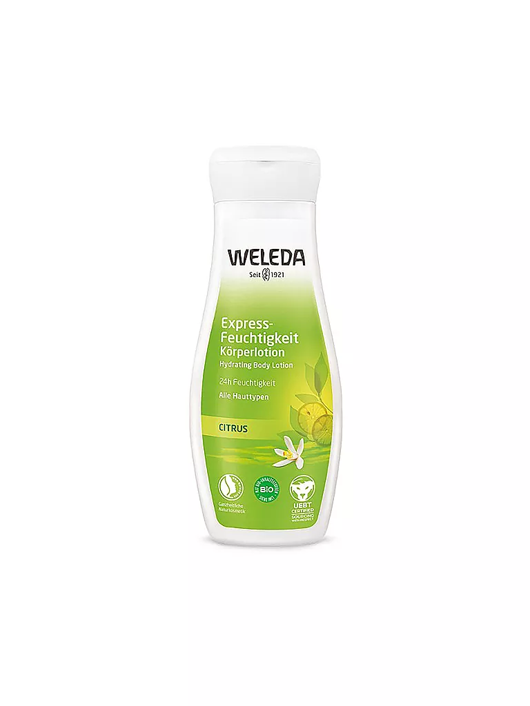 WELEDA Express-Feuchtigkeit Körperlotion Citrus 200ml keine Farbe