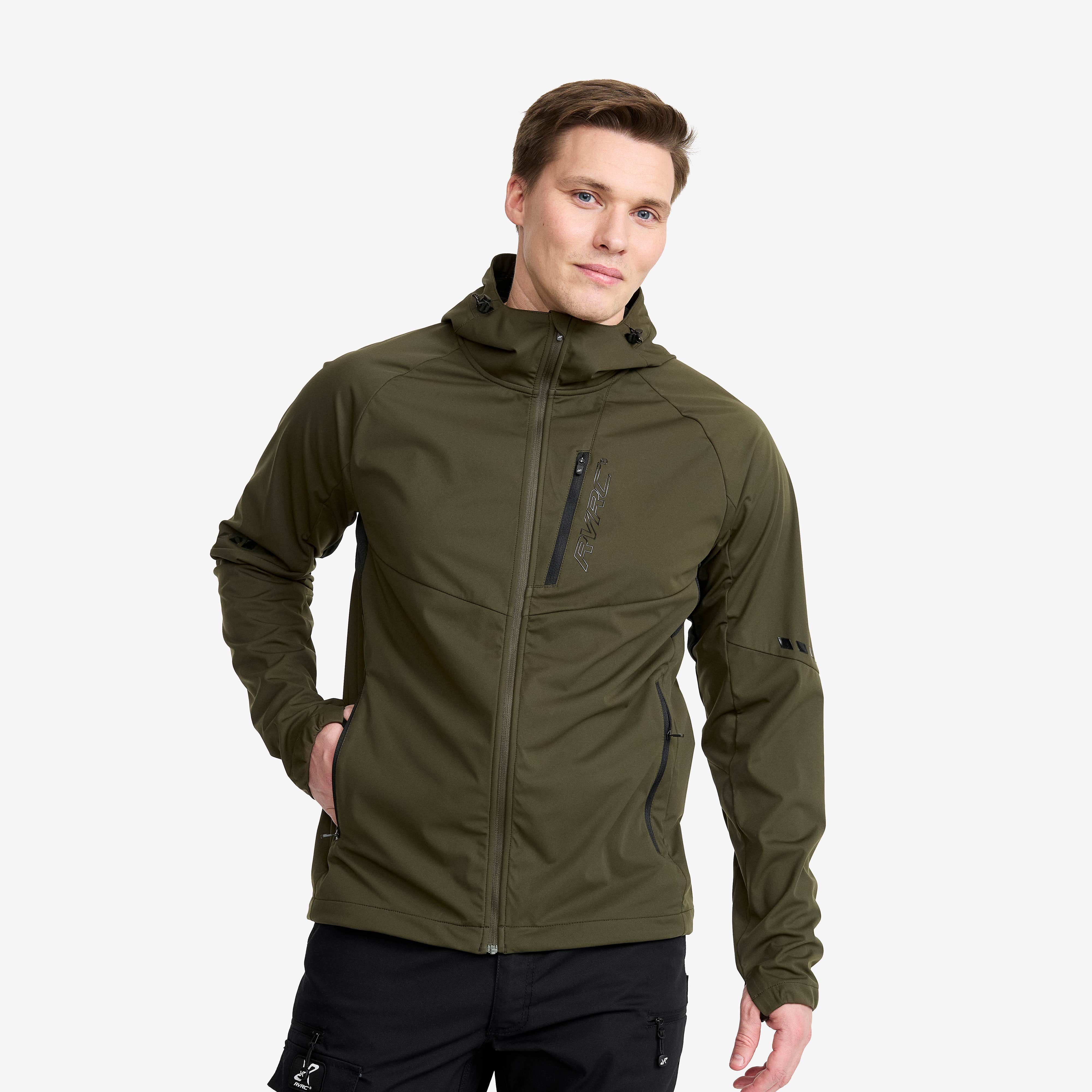 Pure Softshell Jacket Herre Forest Night