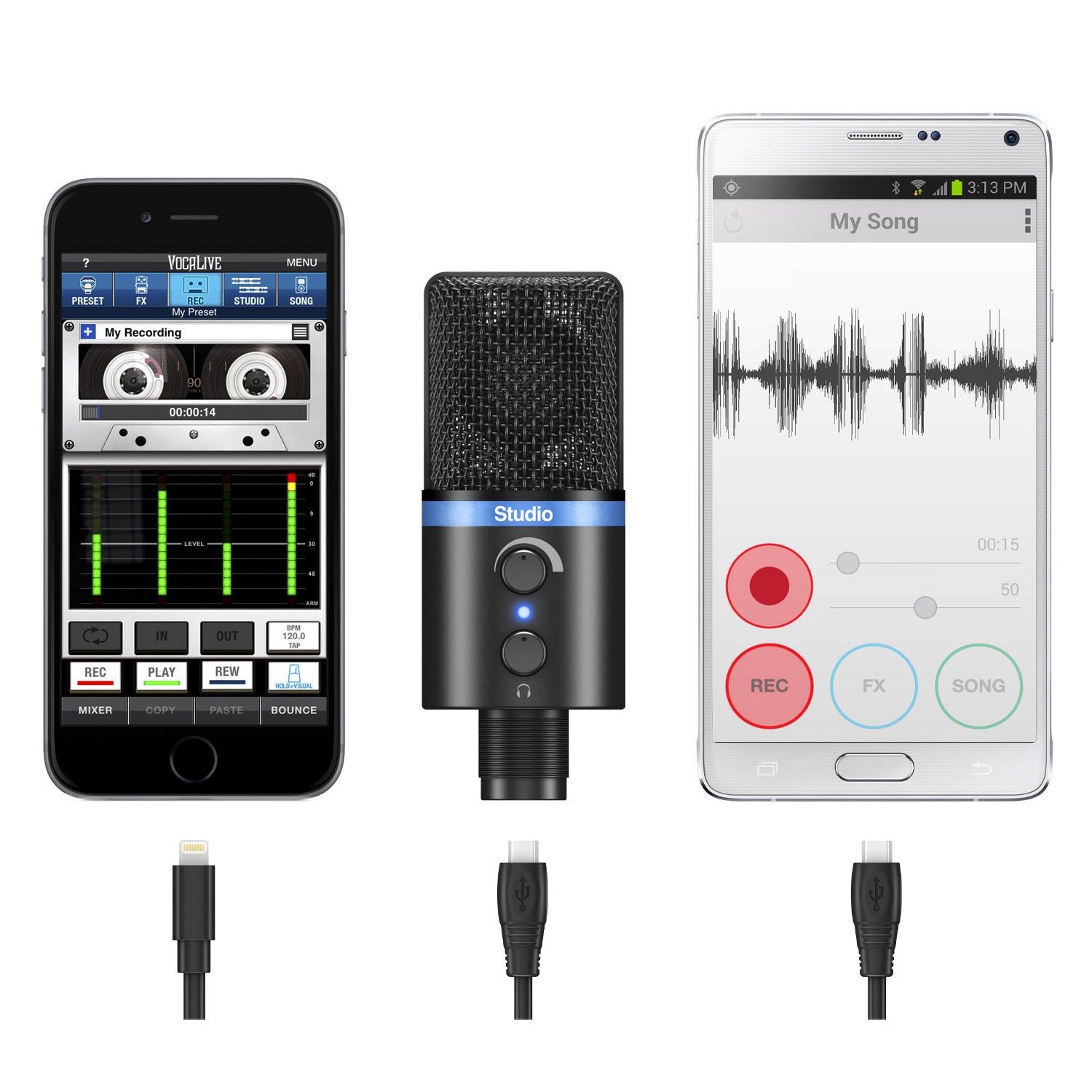 IK Multimedia iRig Mic Studio USB studiomicrofoon