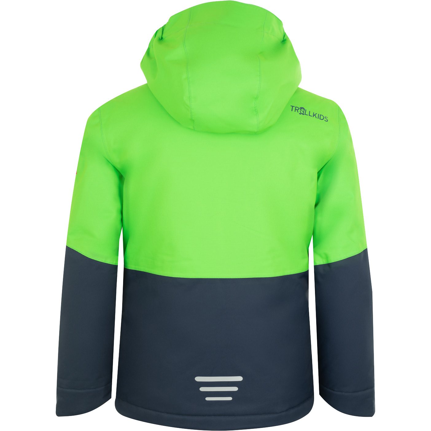 Trollkids Hallingdal Skijacke Kinder bright green