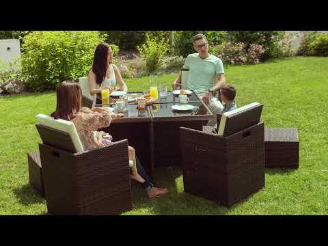 Rattan Sitzgruppe Manhattan