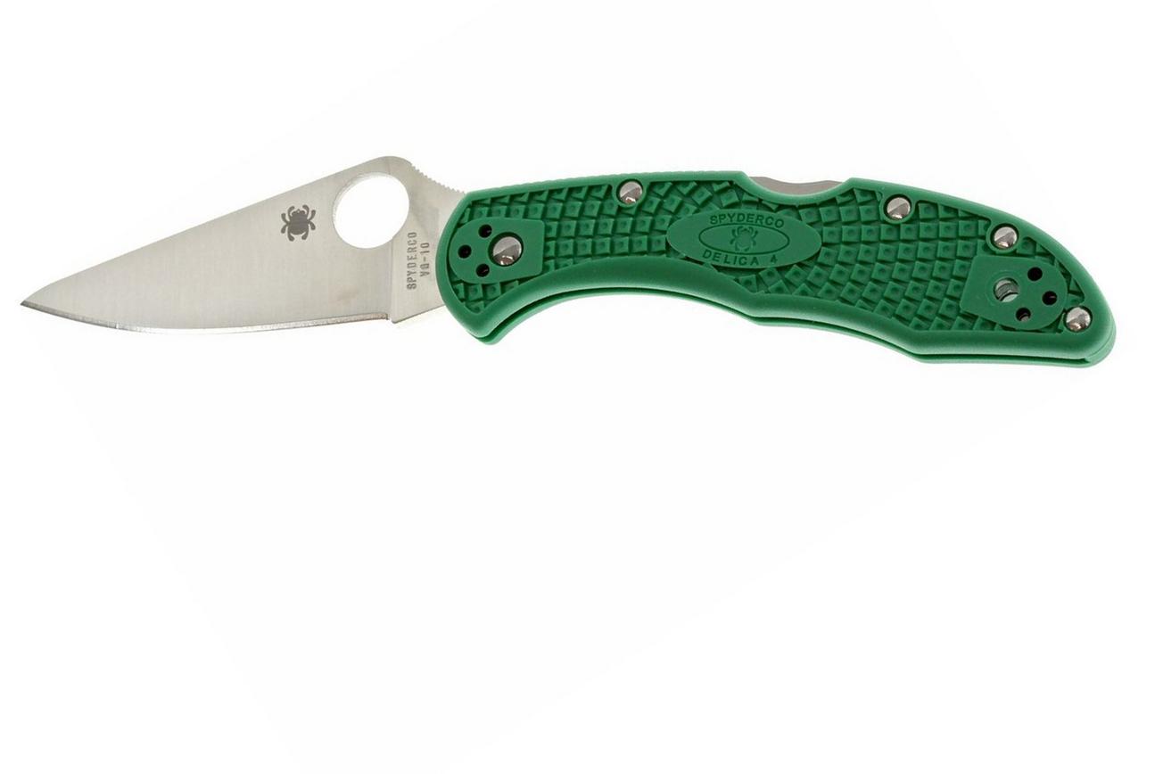 Spyderco Delica 4 Green C11FPGR zakmes