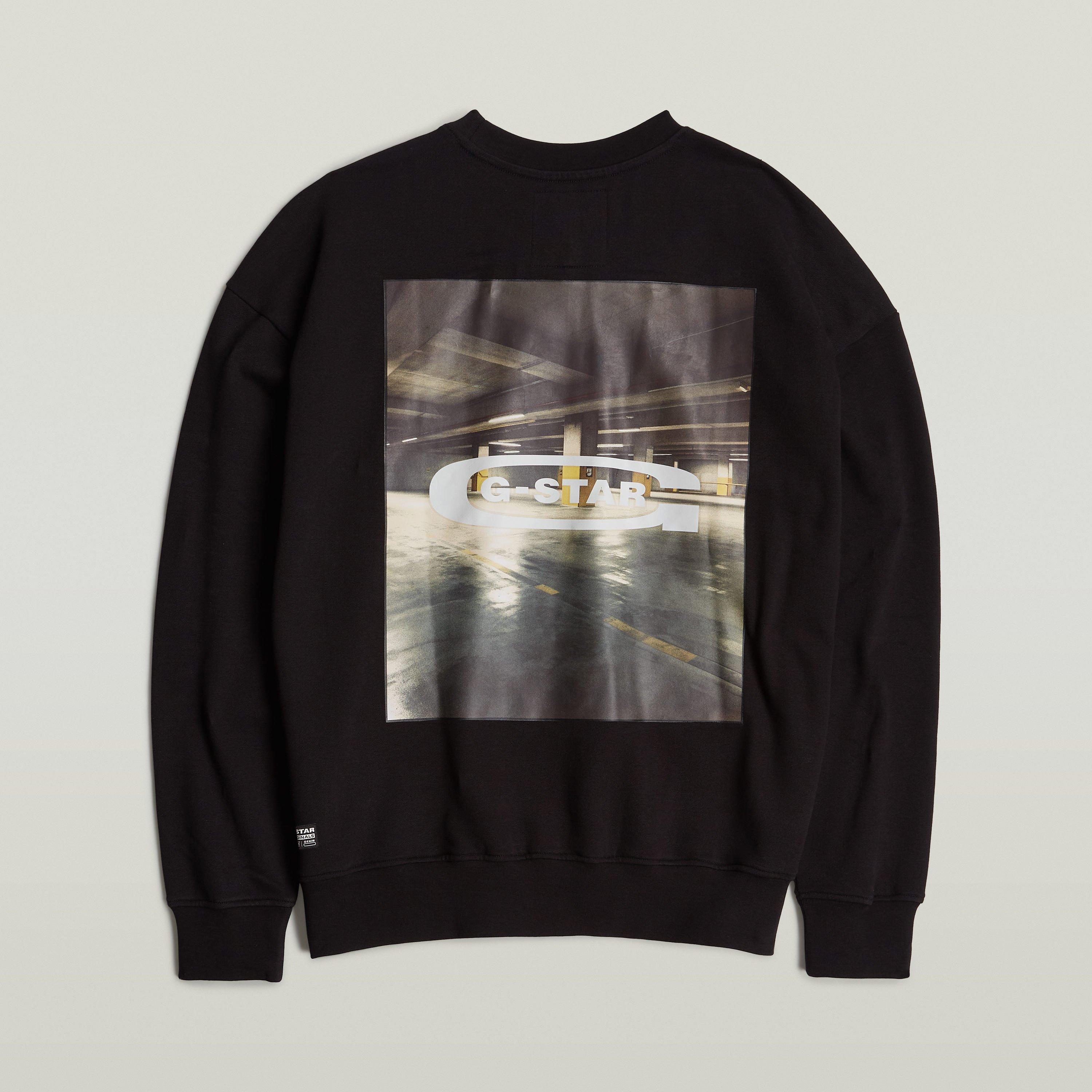G Star Graphic Print Crewneck Jumper
