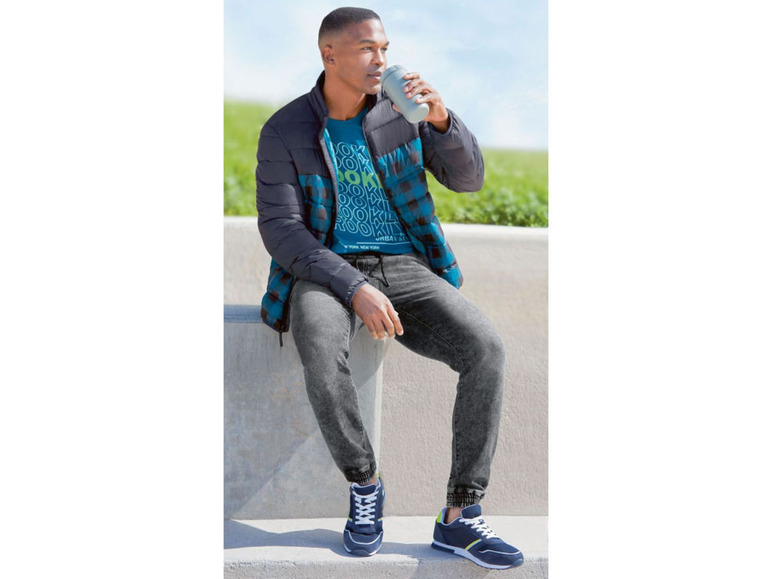 LIVERGY® Jas heren, met opstaande kraag, winddicht