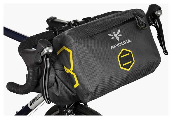 Sacoche de Cintre Apidura Expédition 4.5L Gris / Jaune
